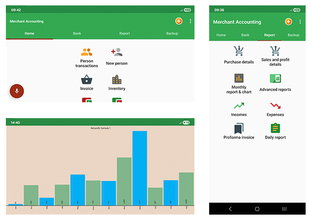 Android accounting software