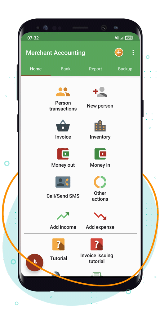 android accounting app